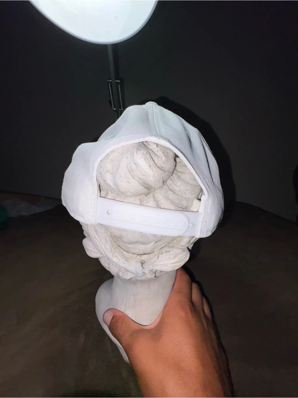 G/FORE “ROSS’D” White Snapback Golf Hat